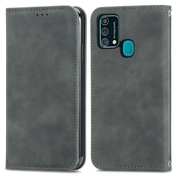 Retro Skin Feel Business Magnetic Horizontal Flip Leather Case with Holder & Card Slots & Wallet & Photo Frame, For Samsung Galaxy S21 Plus, For Samsung Galaxy S21, For Samsung Galaxy S21 Ultra, For Samsung Galaxy S20 Plus, For Samsung Galaxy S20 Ultra...