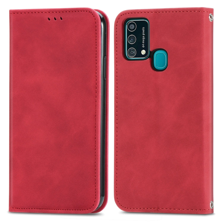 Retro Skin Feel Business Magnetic Horizontal Flip Leather Case with Holder & Card Slots & Wallet & Photo Frame, For Samsung Galaxy S21 Plus, For Samsung Galaxy S21, For Samsung Galaxy S21 Ultra, For Samsung Galaxy S20 Plus, For Samsung Galaxy S20 Ultra...
