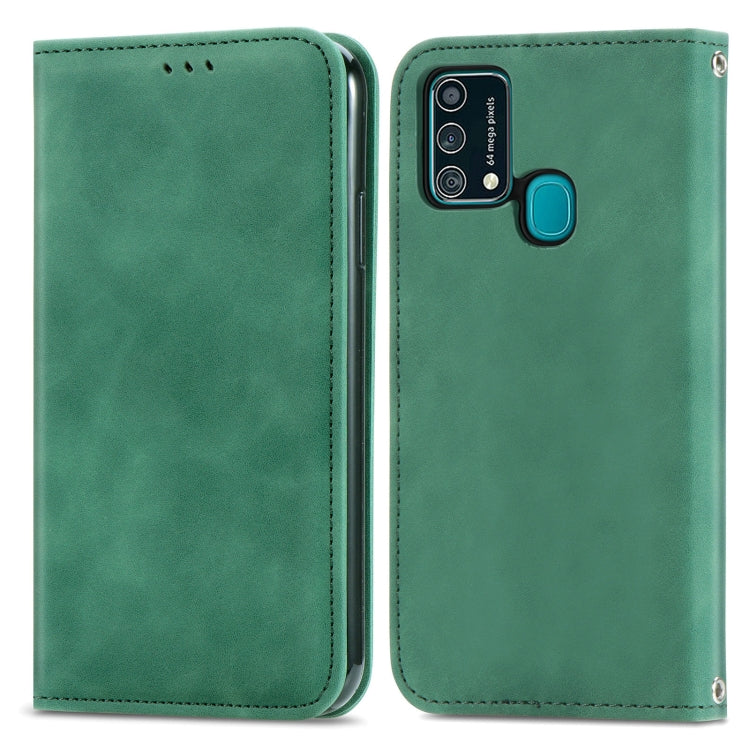 Retro Skin Feel Business Magnetic Horizontal Flip Leather Case with Holder & Card Slots & Wallet & Photo Frame, For Samsung Galaxy S21 Plus, For Samsung Galaxy S21, For Samsung Galaxy S21 Ultra, For Samsung Galaxy S20 Plus, For Samsung Galaxy S20 Ultra...