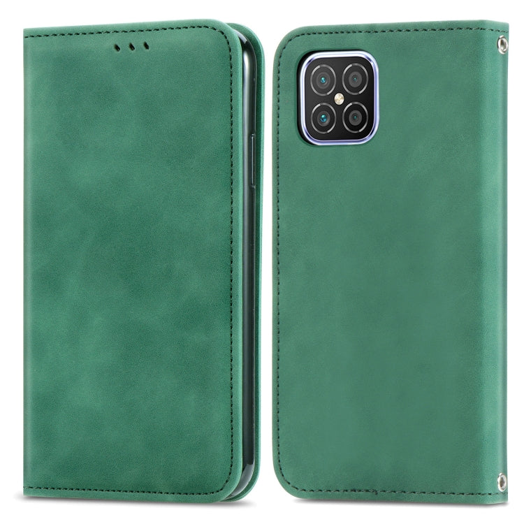 Retro Skin Feel Business Magnetic Horizontal Flip Leather Case with Holder & Card Slots & Wallet & Photo Frame, For Samsung Galaxy S21 Plus, For Samsung Galaxy S21, For Samsung Galaxy S21 Ultra, For Samsung Galaxy S20 Plus, For Samsung Galaxy S20 Ultra...