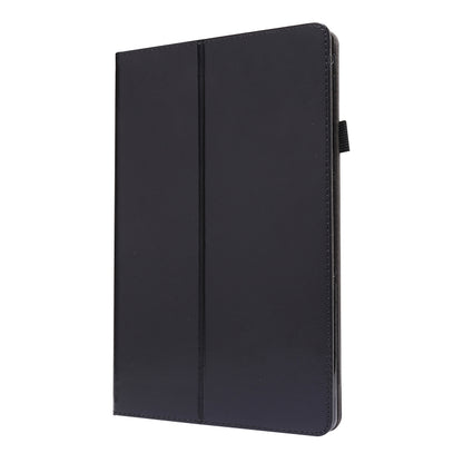 PU Leather Two Fold Bracket Style Flat Anti Falling Cover Protective Shell  With Business Card Holder, For Lenovo Tab P11