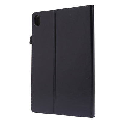 PU Leather Two Fold Bracket Style Flat Anti Falling Cover Protective Shell  With Business Card Holder, For Lenovo Tab P11