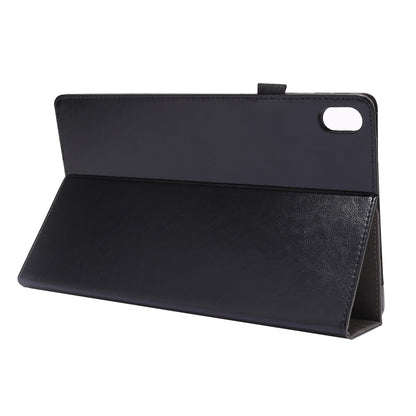 PU Leather Two Fold Bracket Style Flat Anti Falling Cover Protective Shell  With Business Card Holder, For Lenovo Tab P11