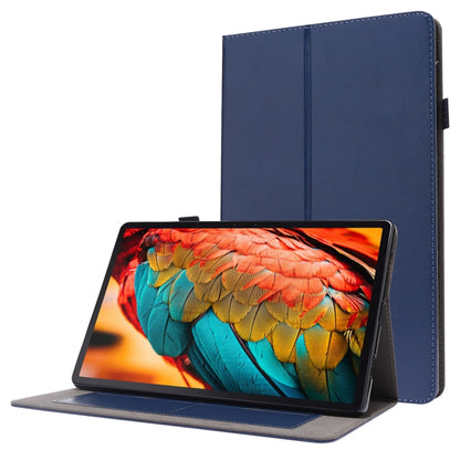 PU Leather Two Fold Bracket Style Flat Anti Falling Cover Protective Shell  With Business Card Holder, For Lenovo Tab P11