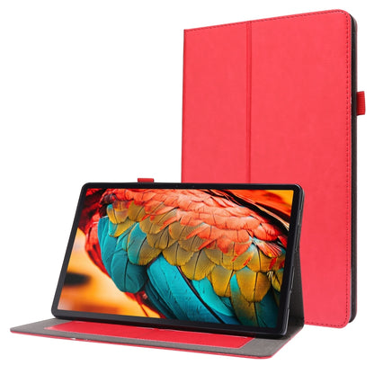 PU Leather Two Fold Bracket Style Flat Anti Falling Cover Protective Shell  With Business Card Holder, For Lenovo Tab P11