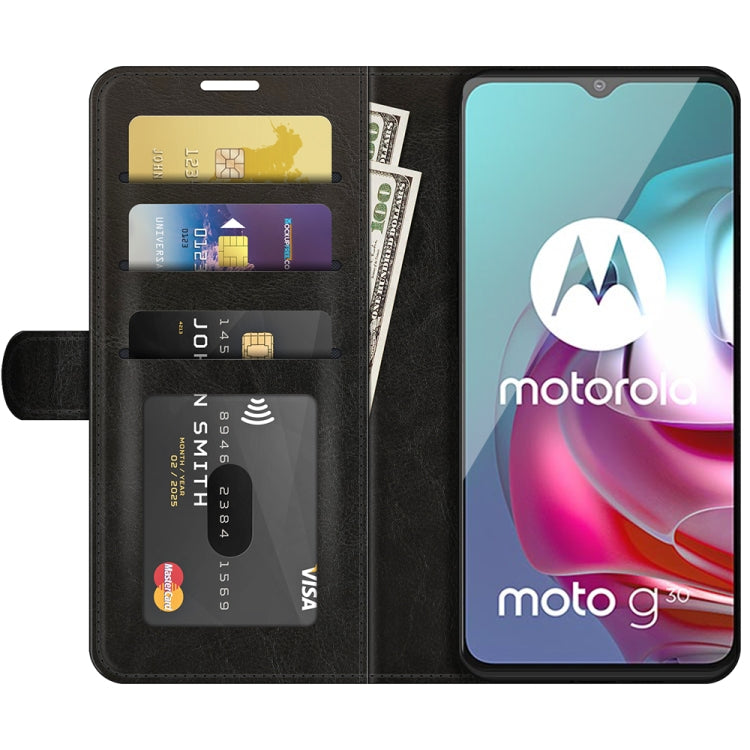 Black textured flip wallet phone case showing card slots and front cover