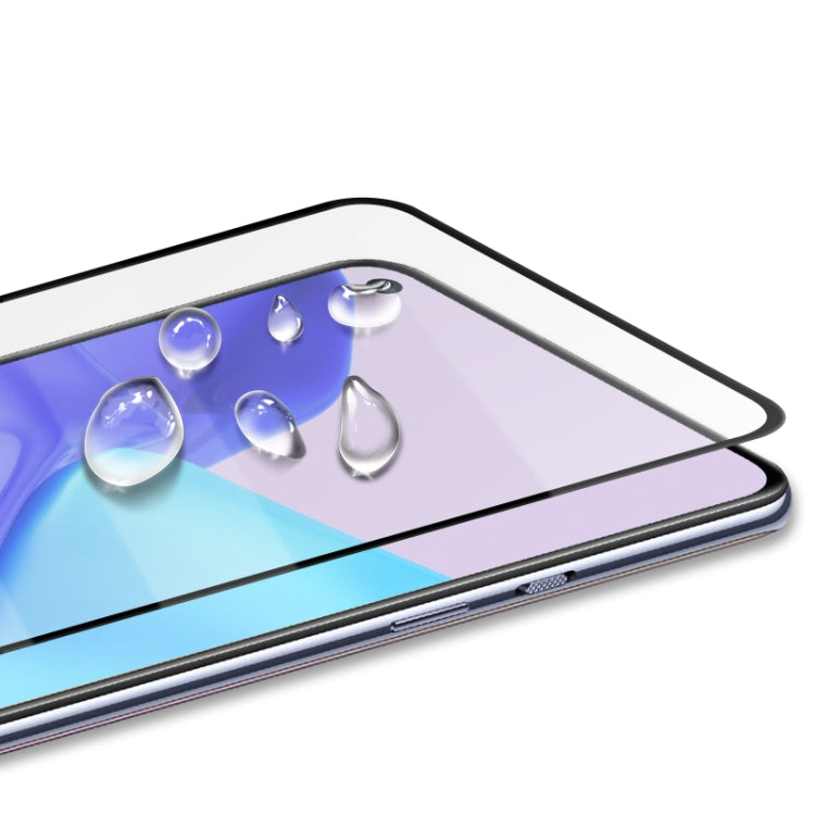 Tempered glass screen protector for OnePlus 9 with water-droplet surface