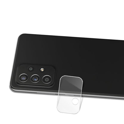 Clear tempered glass camera lens protector with rounded edges for rear lenses