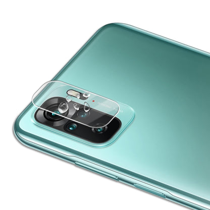 Transparent tempered glass rear camera lens film with rounded 2.5D edge design.