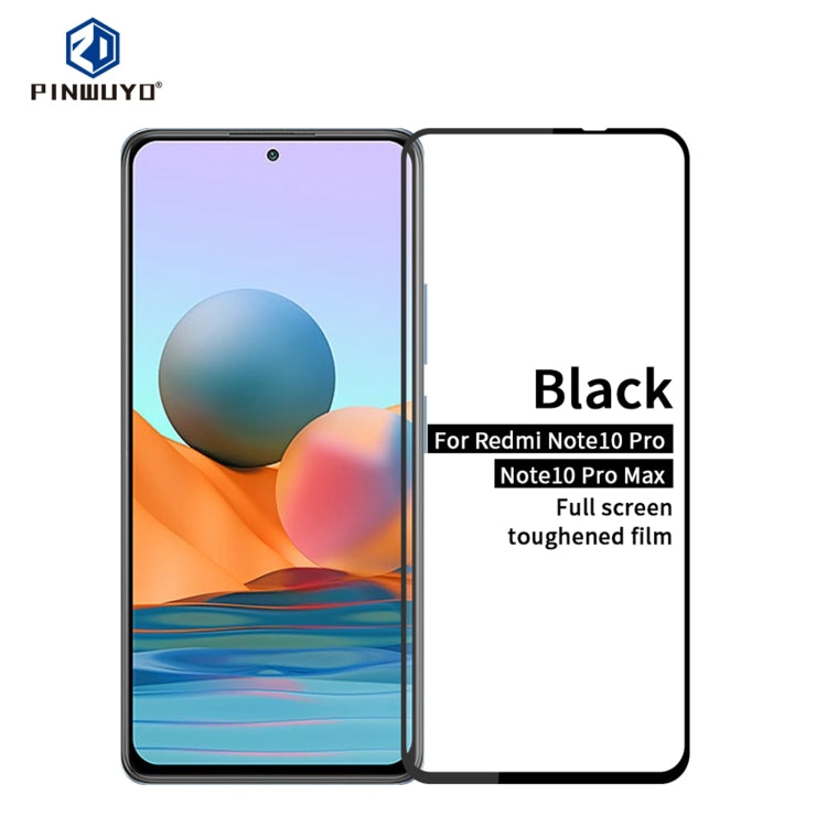 Tempered glass screen protector film, black, full-screen coverage for phone