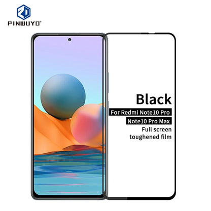 Tempered glass screen protector film, black, full-screen coverage for phone