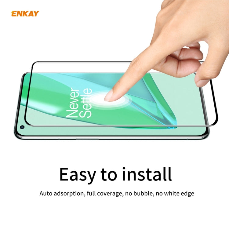 OnePlus 9 Pro tempered glass screen protector, easy auto-adhesive full coverage