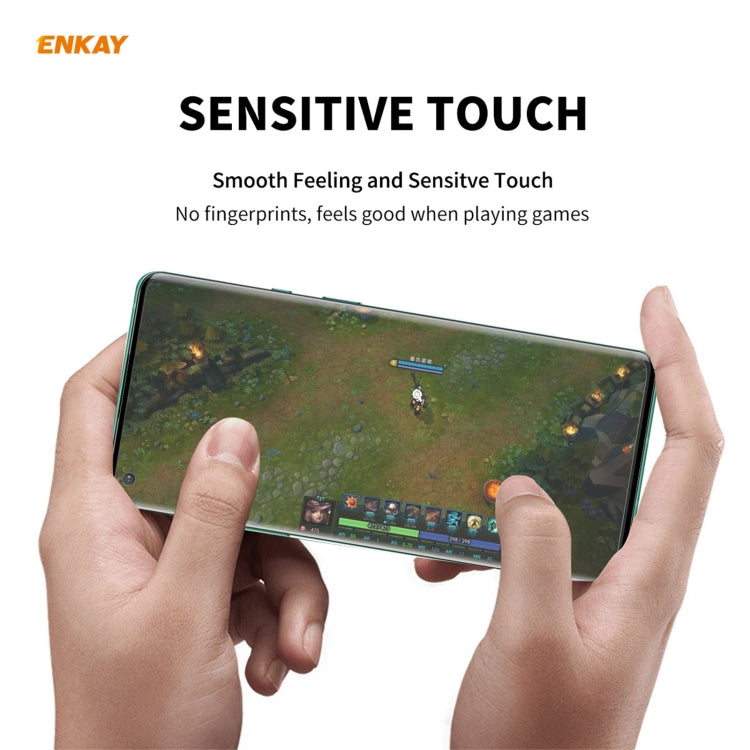 OnePlus 9 Pro tempered glass screen protector, sensitive touch with no fingerprints