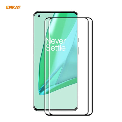 Tempered glass screen protector for OnePlus 9 Pro, 3D curved full-screen cover