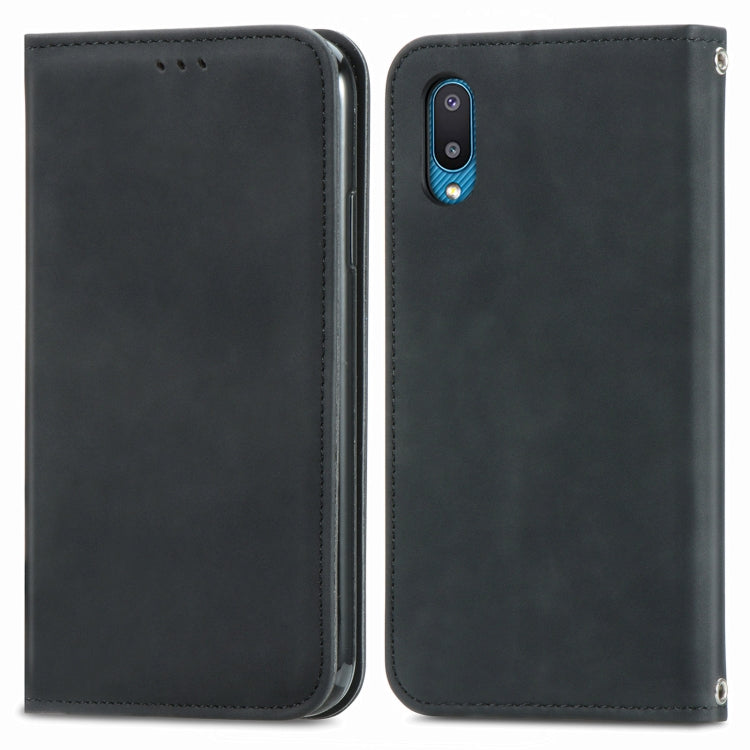 Retro Skin Feel Business Magnetic Horizontal Flip Leather Case with Holder & Card Slots & Wallet & Photo Frame, For Samsung Galaxy A02, For Xiaomi Redmi Note 10 4G, For Xiaomi Redmi Note 9 4G, For OPPO Reno5 Pro 5G