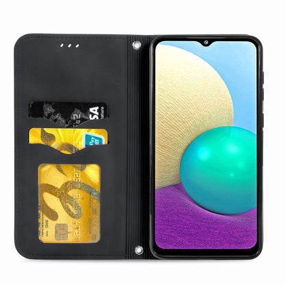 Retro Skin Feel Business Magnetic Horizontal Flip Leather Case with Holder & Card Slots & Wallet & Photo Frame, For Samsung Galaxy A02, For Xiaomi Redmi Note 10 4G, For Xiaomi Redmi Note 9 4G, For OPPO Reno5 Pro 5G