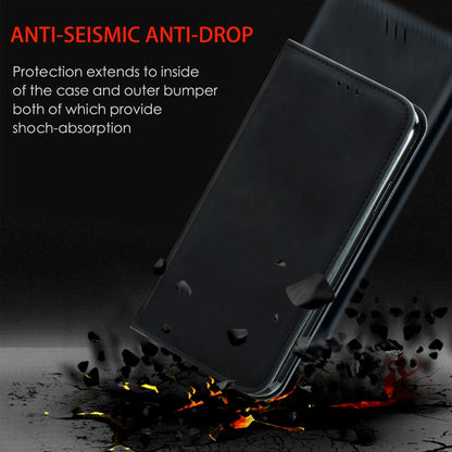 Retro Skin Feel Business Magnetic Horizontal Flip Leather Case with Holder & Card Slots & Wallet & Photo Frame, For Samsung Galaxy A02, For Xiaomi Redmi Note 10 4G, For Xiaomi Redmi Note 9 4G, For OPPO Reno5 Pro 5G