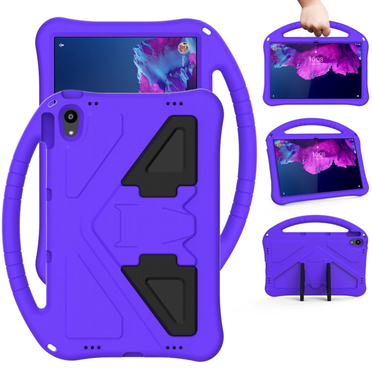 EVA Flat Anti Falling Protective Case Shell with Holder, For Lenovo Tab P11 / J606F