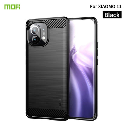 Black brushed carbon-fiber look TPU phone case with camera cutouts and raised edges