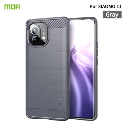 Gray brushed carbon-fiber look TPU phone case with camera cutouts and raised edges