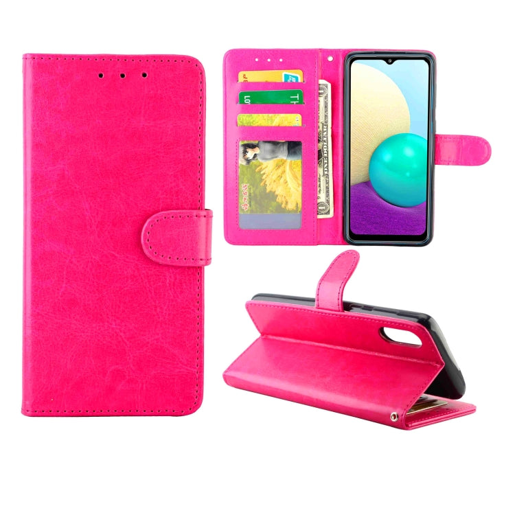 Crazy Horse Texture Leather Horizontal Flip Protective Case with Holder & Card Slots & Wallet & Photo Frame, For OPPO A55 5G, For OPPO A93 5G, For vivo Y31S/Y52S/IQOO U3 5G, For Samsung Galaxy A02/M02, For Redmi K40/K40 Pro/POCO F3/Mi 11i              ...