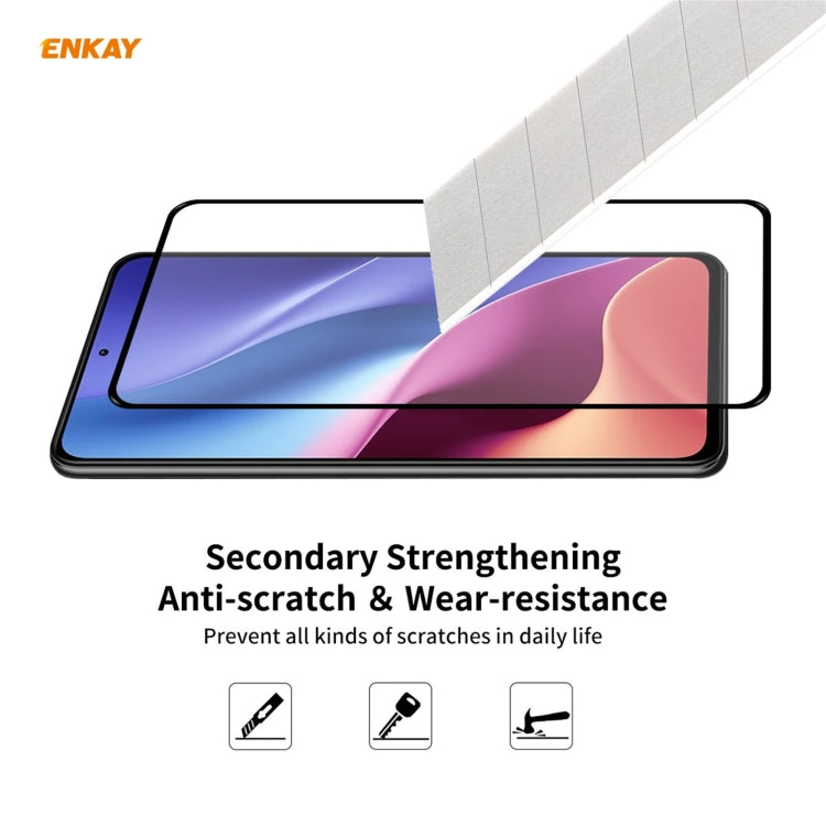 Tempered glass screen protector for smartphone, full coverage 2.5D