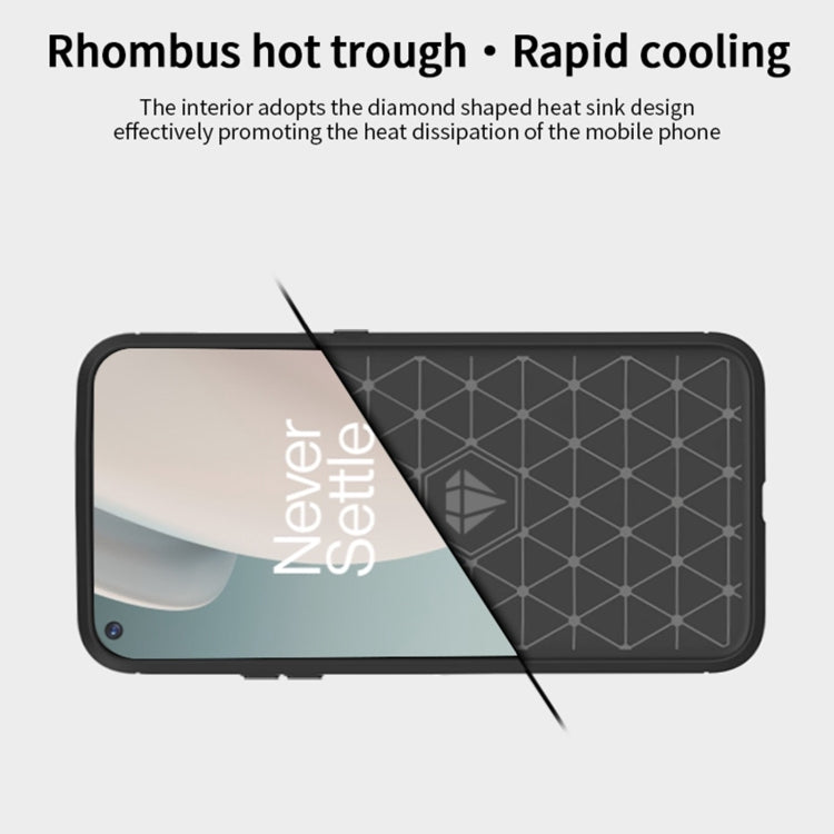 Black TPU phone case with geometric grid inner protection pattern