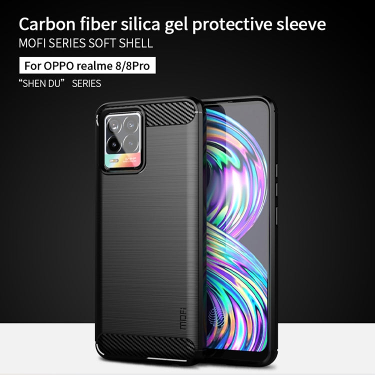 Black carbon-fiber phone case with protective TPU edges and camera cutout
