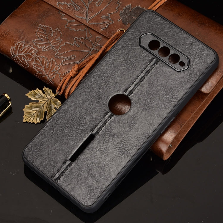 For Xiaomi Black Shark 4 / Black Shark 4 Pro Shockproof Sewing Cow Pattern Skin PC + PU + TPU Case, For Xiaomi Black Shark 4