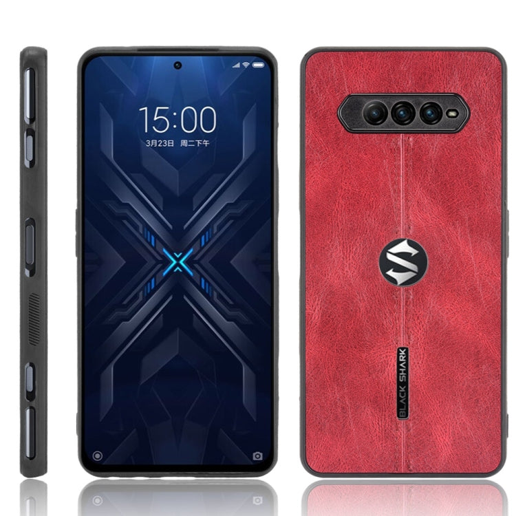 For Xiaomi Black Shark 4 / Black Shark 4 Pro Shockproof Sewing Cow Pattern Skin PC + PU + TPU Case, For Xiaomi Black Shark 4