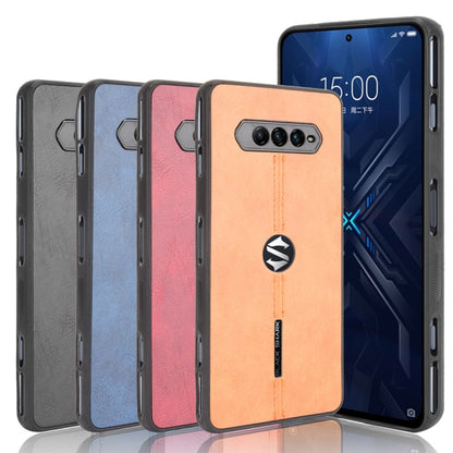 For Xiaomi Black Shark 4 / Black Shark 4 Pro Shockproof Sewing Cow Pattern Skin PC + PU + TPU Case, For Xiaomi Black Shark 4
