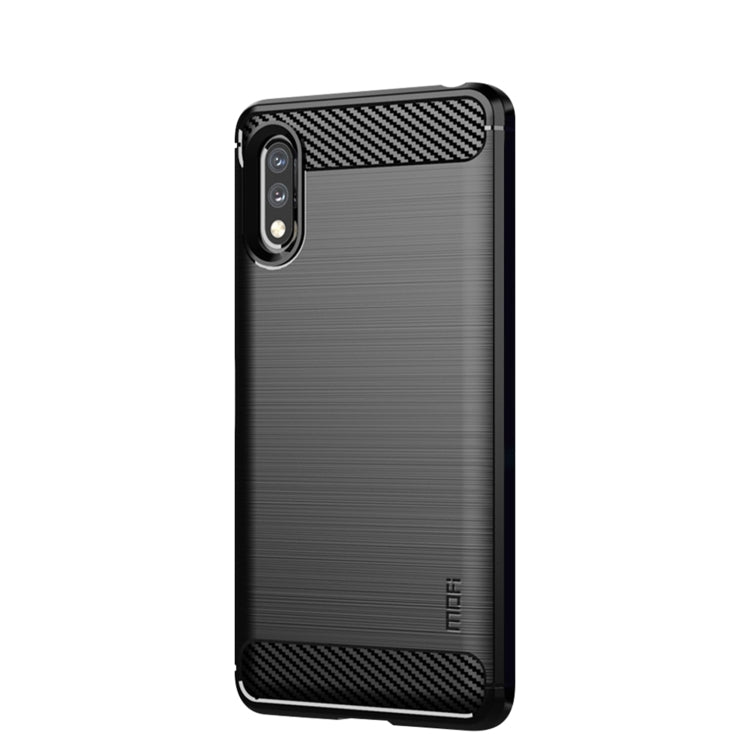 MOFI Gentleness Series Brushed Texture Carbon Fiber Soft TPU Case, For Sony Xperia ACE ll, For Sony Xperia 1 lll