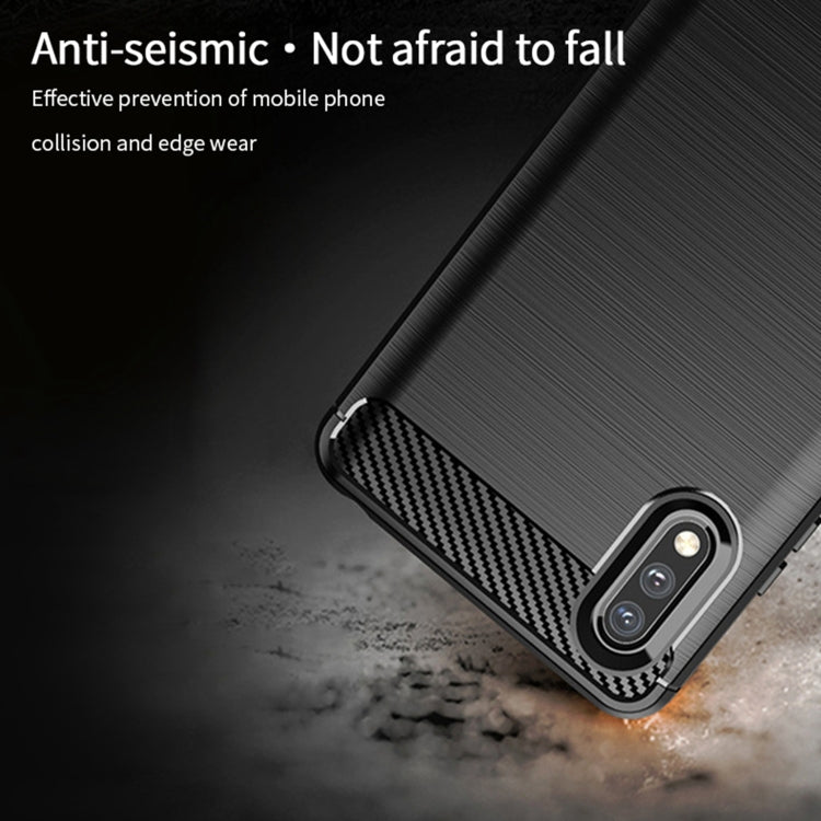 MOFI Gentleness Series Brushed Texture Carbon Fiber Soft TPU Case, For Sony Xperia ACE ll, For Sony Xperia 1 lll