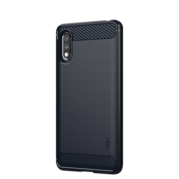 MOFI Gentleness Series Brushed Texture Carbon Fiber Soft TPU Case, For Sony Xperia ACE ll, For Sony Xperia 1 lll