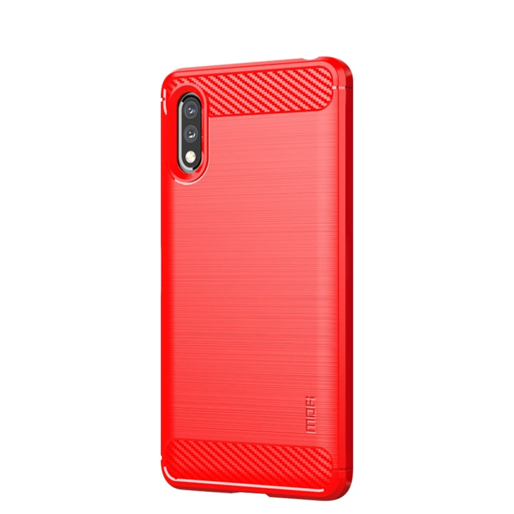 MOFI Gentleness Series Brushed Texture Carbon Fiber Soft TPU Case, For Sony Xperia ACE ll, For Sony Xperia 1 lll