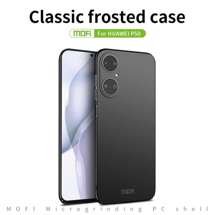 MOFI Frosted PC Ultra-thin Hard Case, For Huawei P50, For Huawei P50 Pro, For Xiaomi Redmi K40 Gaming