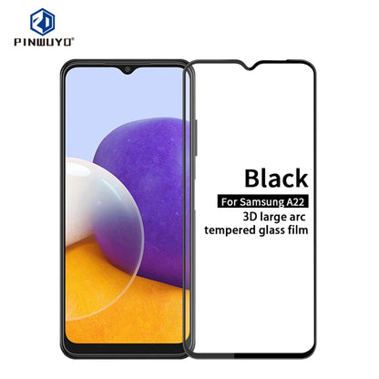 PINWUYO 9H 3D Curved Full Screen Explosion-proof Tempered Glass Film, For Xiaomi Mi 11 Lite, For Samsung Galaxy A22 5G, For Samsung Galaxy S21 FE
