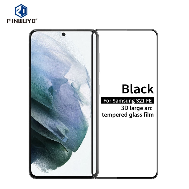 PINWUYO 9H 3D Curved Full Screen Explosion-proof Tempered Glass Film, For Xiaomi Mi 11 Lite, For Samsung Galaxy A22 5G, For Samsung Galaxy S21 FE