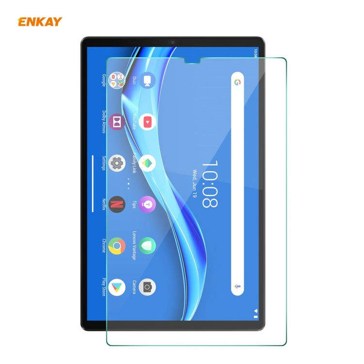 Tempered glass screen protector film for tablet, clear full-screen coverage