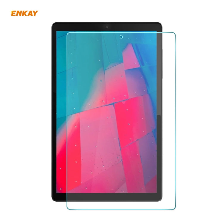 Tempered glass screen protector film for tablet, clear coverage over front display