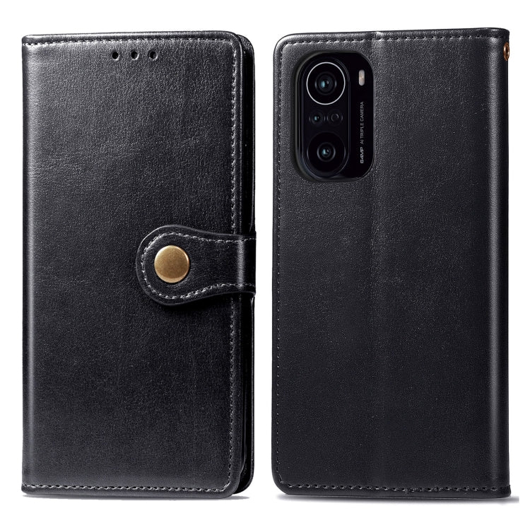 Solid Color Leather Buckle Phone Case with Lanyard & Photo Frame & Card Slot & Wallet & Stand Function, For Xiaomi Redmi K40, For Xiaomi Redmi Note 10 5G, For Samsung Galaxy S21 FE
