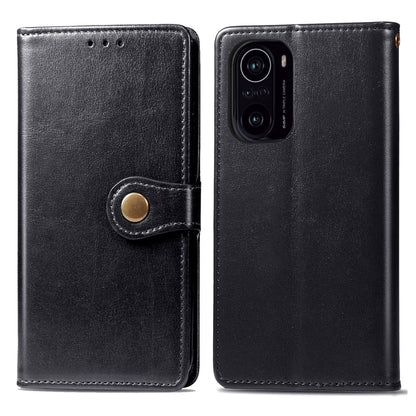 Solid Color Leather Buckle Phone Case with Lanyard & Photo Frame & Card Slot & Wallet & Stand Function, For Xiaomi Redmi K40, For Xiaomi Redmi Note 10 5G, For Samsung Galaxy S21 FE