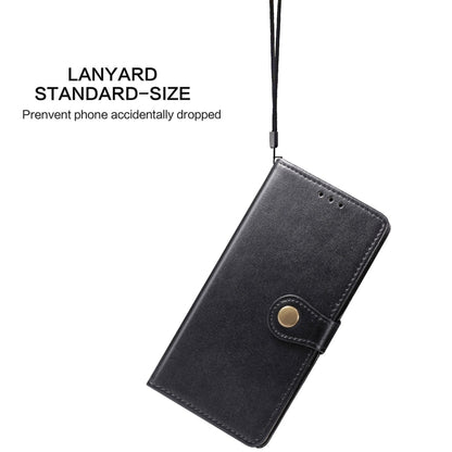 Solid Color Leather Buckle Phone Case with Lanyard & Photo Frame & Card Slot & Wallet & Stand Function, For Xiaomi Redmi K40, For Xiaomi Redmi Note 10 5G, For Samsung Galaxy S21 FE