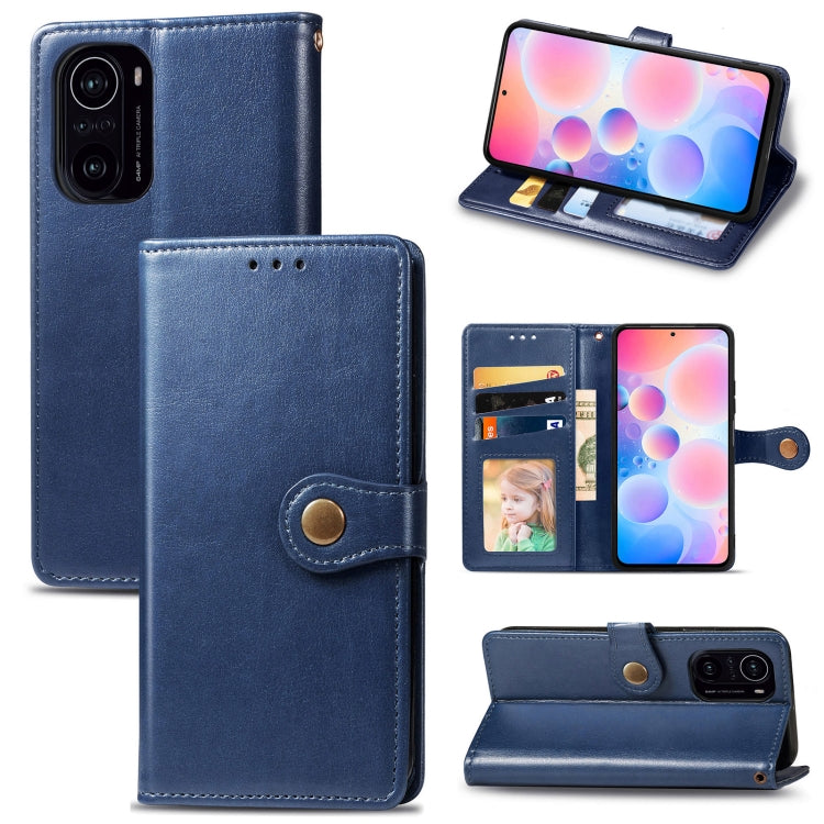 Solid Color Leather Buckle Phone Case with Lanyard & Photo Frame & Card Slot & Wallet & Stand Function, For Xiaomi Redmi K40, For Xiaomi Redmi Note 10 5G, For Samsung Galaxy S21 FE