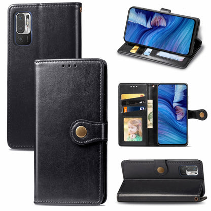 Solid Color Leather Buckle Phone Case with Lanyard & Photo Frame & Card Slot & Wallet & Stand Function, For Xiaomi Redmi K40, For Xiaomi Redmi Note 10 5G, For Samsung Galaxy S21 FE