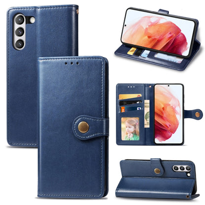 Solid Color Leather Buckle Phone Case with Lanyard & Photo Frame & Card Slot & Wallet & Stand Function, For Xiaomi Redmi K40, For Xiaomi Redmi Note 10 5G, For Samsung Galaxy S21 FE