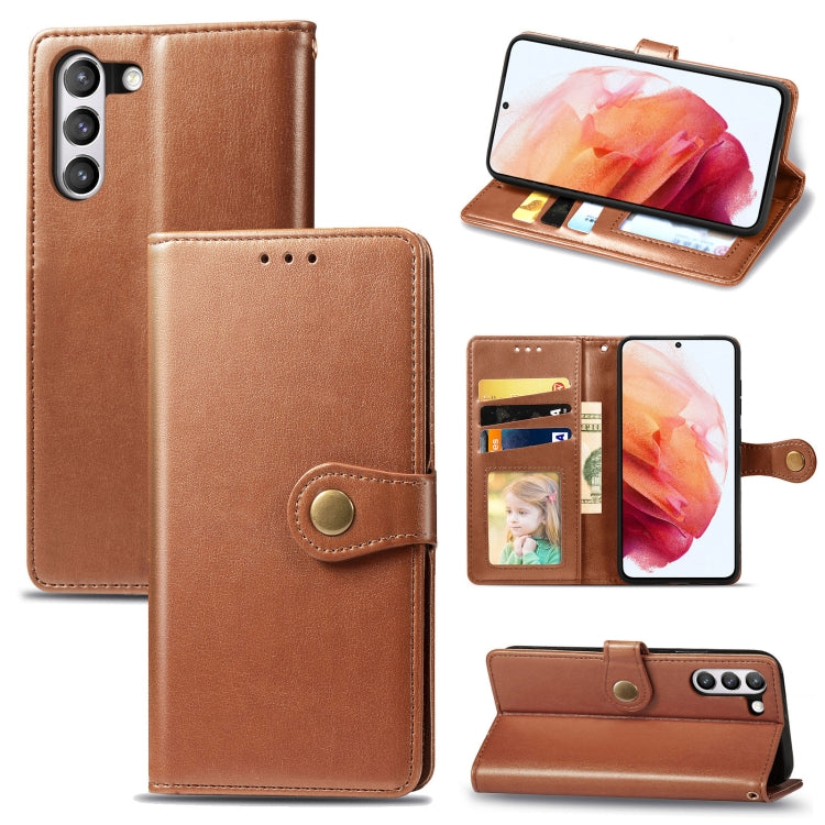 Solid Color Leather Buckle Phone Case with Lanyard & Photo Frame & Card Slot & Wallet & Stand Function, For Xiaomi Redmi K40, For Xiaomi Redmi Note 10 5G, For Samsung Galaxy S21 FE