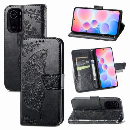 Butterfly Love Flowers Embossed Horizontal Flip Leather Case with Holder & Card Slots & Wallet & Lanyard, For Xiaomi Redmi K40 /K40 Pro /K40 Pro+, For Xiaomi Redmi Note10 5G, For Xiaomi Mi 10S, For Xiaomi Redmi Note 10 Pro, For OPPO Find X3 Pro        ...