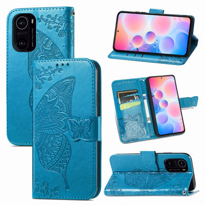 Butterfly Love Flowers Embossed Horizontal Flip Leather Case with Holder & Card Slots & Wallet & Lanyard, For Xiaomi Redmi K40 /K40 Pro /K40 Pro+, For Xiaomi Redmi Note10 5G, For Xiaomi Mi 10S, For Xiaomi Redmi Note 10 Pro, For OPPO Find X3 Pro        ...
