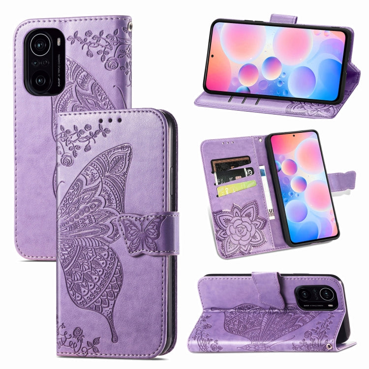 Butterfly Love Flowers Embossed Horizontal Flip Leather Case with Holder & Card Slots & Wallet & Lanyard, For Xiaomi Redmi K40 /K40 Pro /K40 Pro+, For Xiaomi Redmi Note10 5G, For Xiaomi Mi 10S, For Xiaomi Redmi Note 10 Pro, For OPPO Find X3 Pro        ...